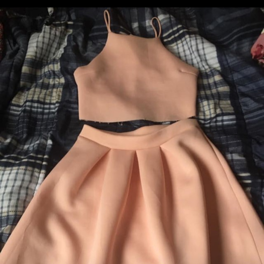 Prom skirt and top